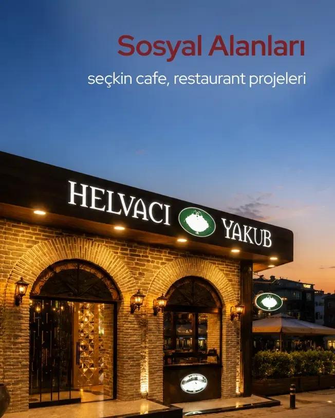 Cafe ve Restoranlara Şık Duvarlar