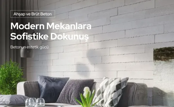 Ahşap ve Brüt Beton